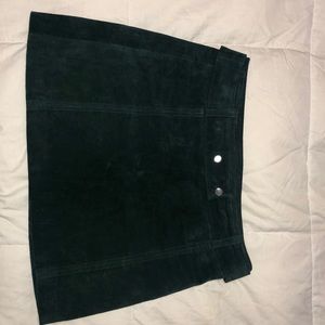 $35 NWOT ZARA SUEDE MINI SKIRT